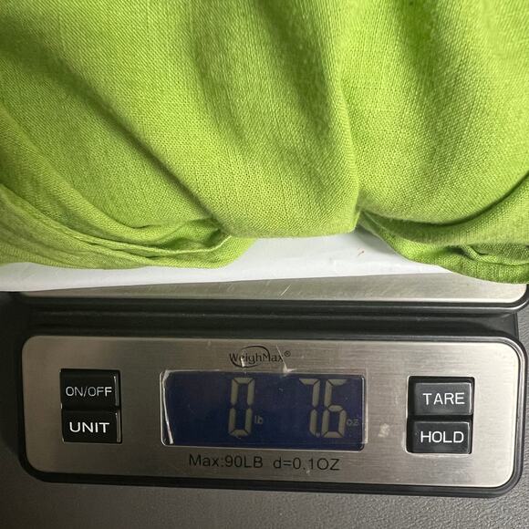 Worthington Vintage Line Cotton Lime Green Button Front Womens Shirt Size Small - Picture 13 of 13